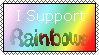 I Support Rainbows Stamp.... by MBB2006