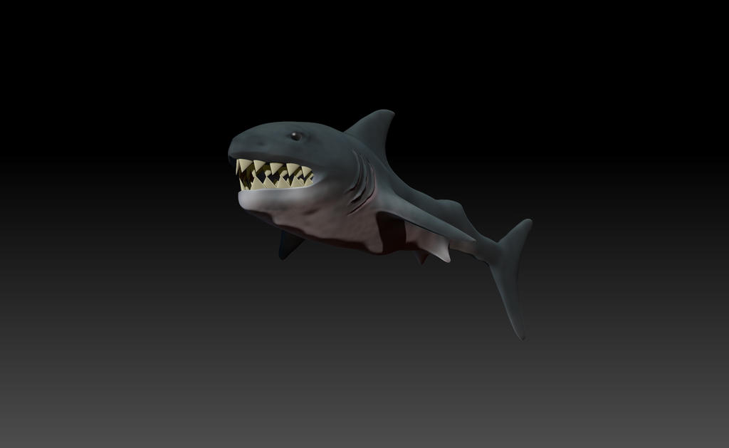 Shark sculpt