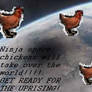 ninja space chickens