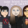 Happy Belated Birthday to my gfs Senna and Bea~!