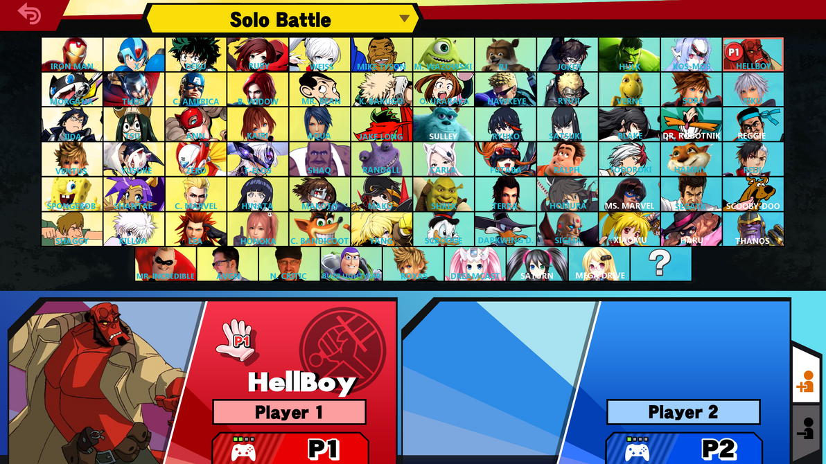 Random Force User Random Force but it's Character Select by Sunny7Cyclone on DeviantArt