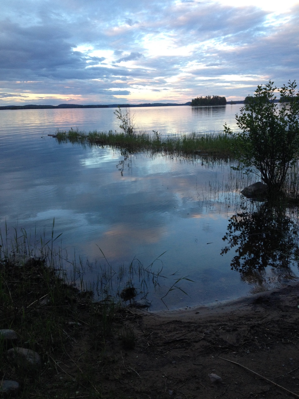 The beach of our summer cabin