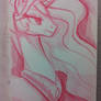 Celestia in Red Pencil