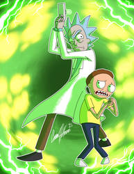 Rick and Morty Forever 100 Years!