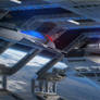 Nova Class USS Twilight loading Cargo bays