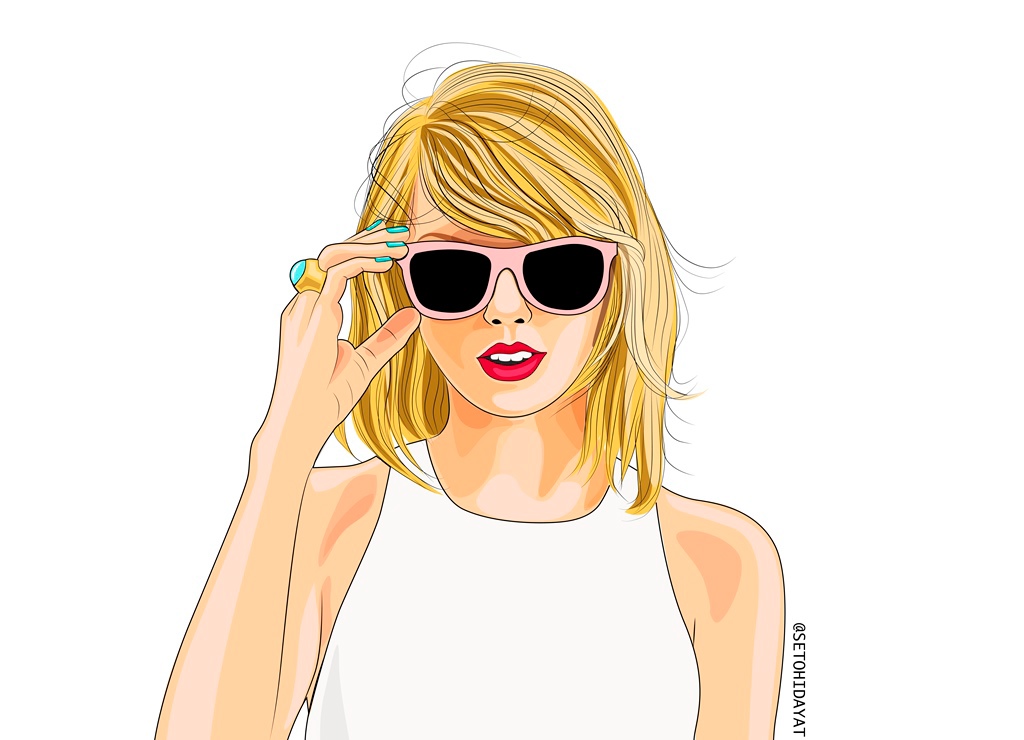 Taylor Swift on Vector by setohidayat on DeviantArt
