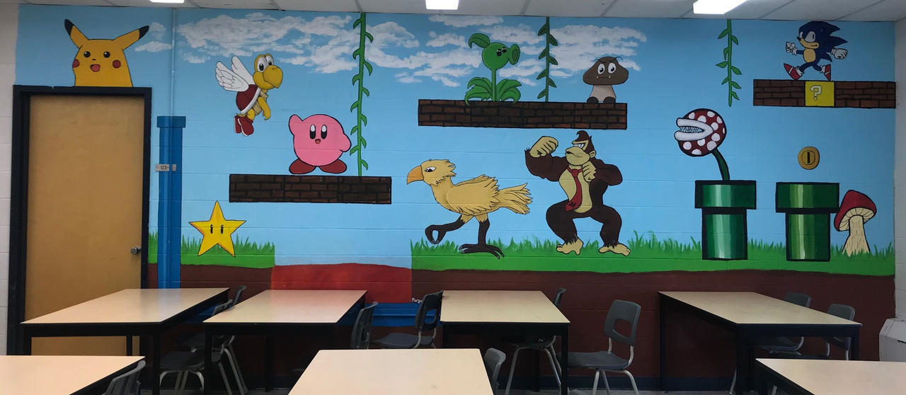 Mural 2022 for a math teacher by XMistWorldX on DeviantArt