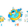 Water-Type Starter Fakemon - Sumoshi