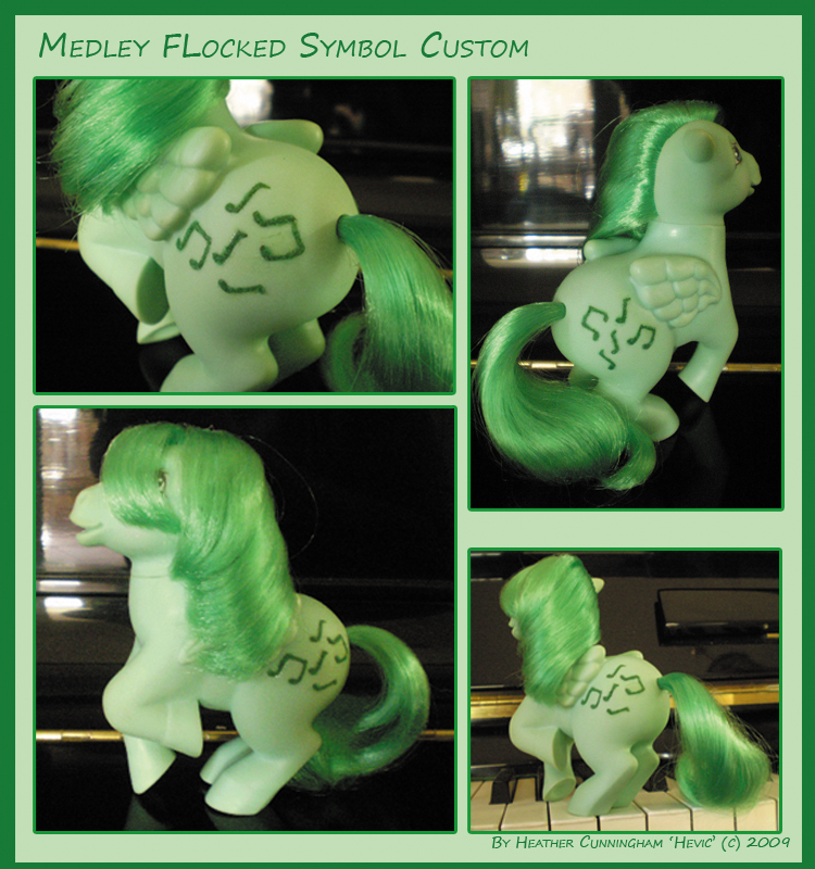 Flocked Symbol Medley