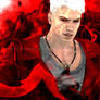 Dante in devil trigger mode