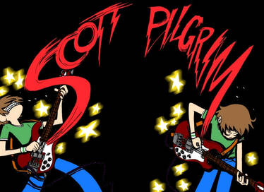 Scott Pilgrim rockin'