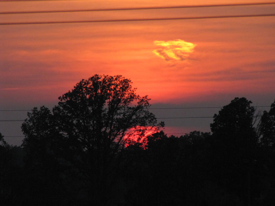 Lake Odessa sunset