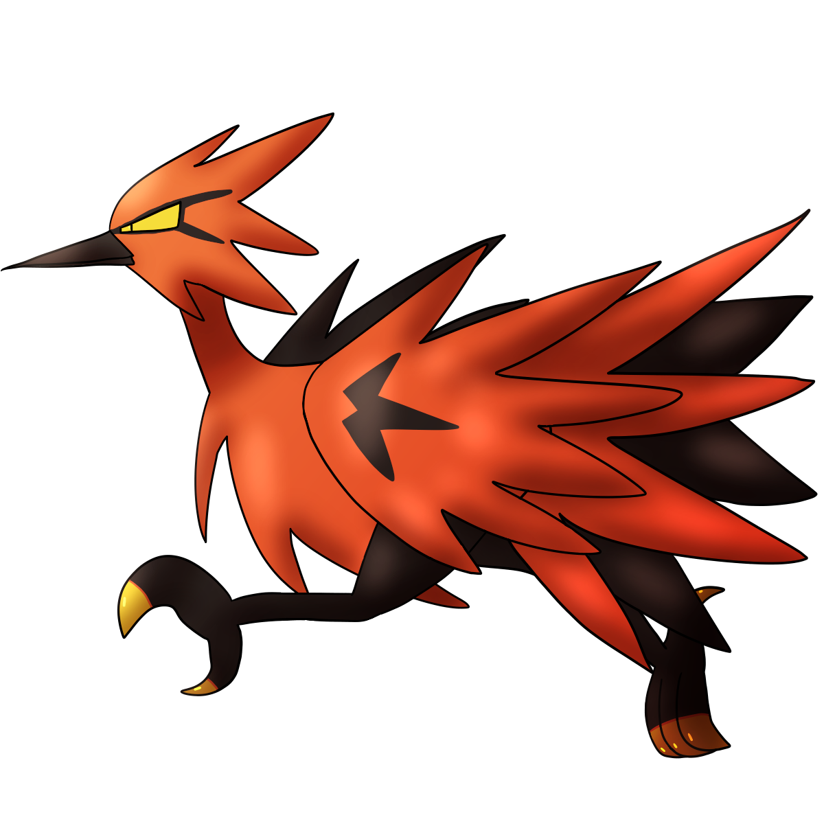 Galarian Zapdos by Takoto on DeviantArt  Zapdos pokemon, Zapdos, Pokemon  pictures