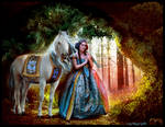 la princesseet son chevail by roserika