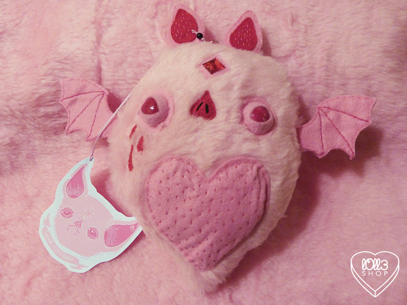 Pink Bat Plush