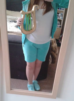 Lyra Heartstrings Human Cosplay WIP - all but wig