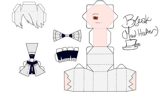 Pandora Hearts Papercraft : Break