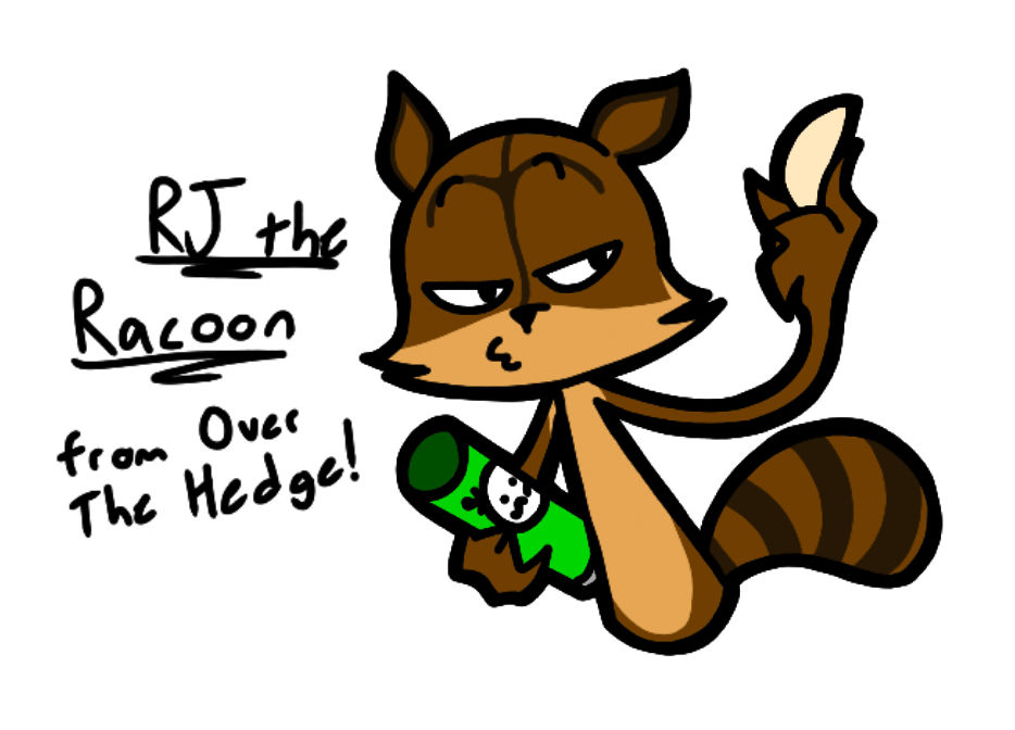 RJ The Racoon (Requested by MD-Arle) by Tru3t69 on DeviantArt