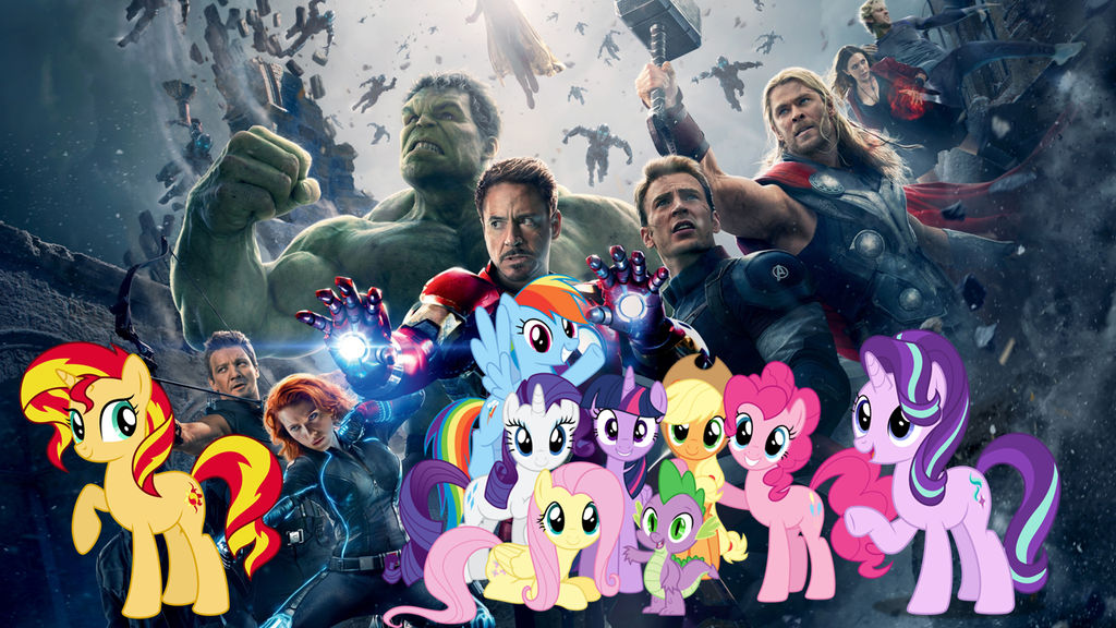 Avengers and Ponies assemble