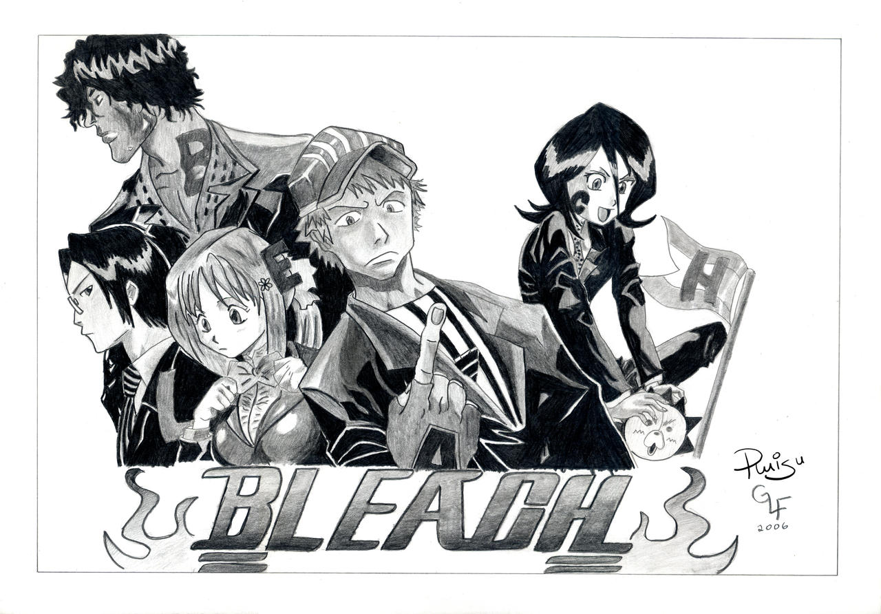 Ichigo and friends by Ruisufueripe on DeviantArt
