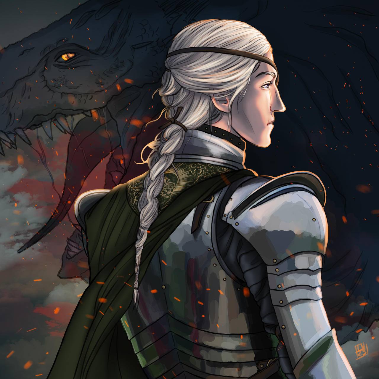 Aemon Rivers Aemond in the Riverlands by lonnson on DeviantArt