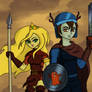 Warrior Princess and Clarance