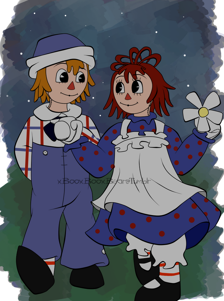 AT: Raggedy Ann and Andy by xBooxBooxBear on DeviantArt