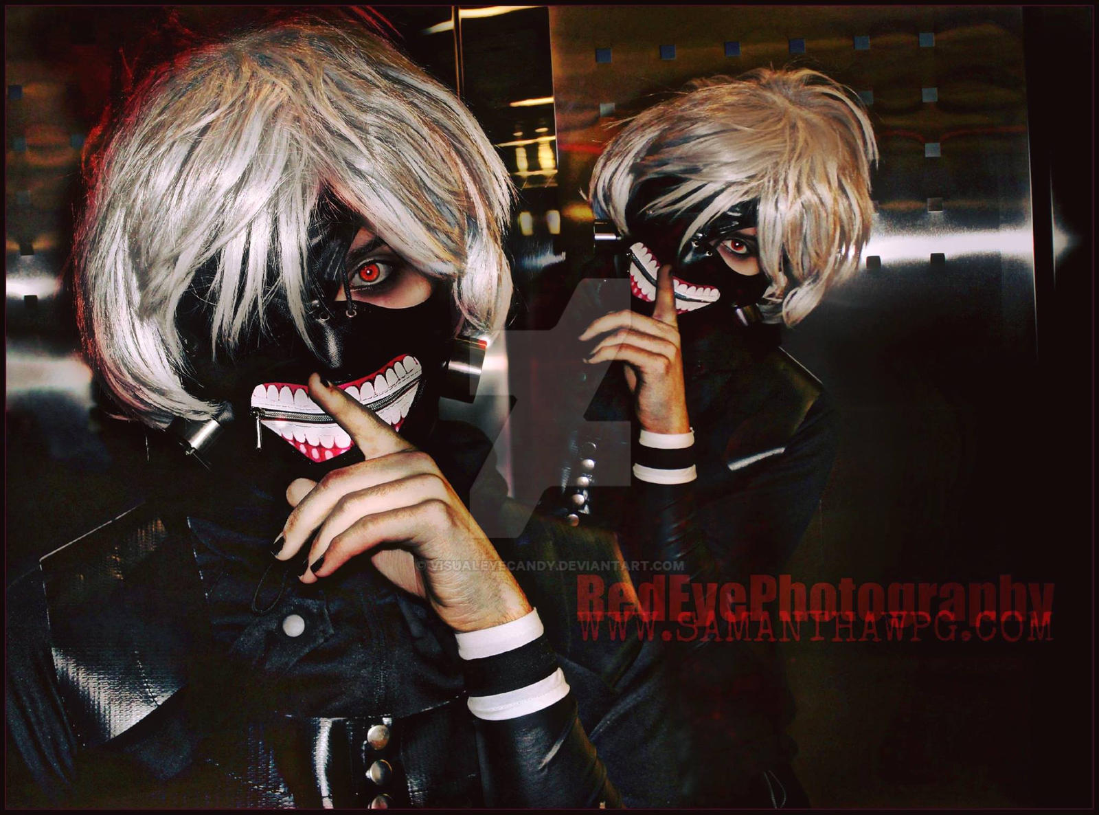 Ken kaneki Cosplay Ai-kon 2015