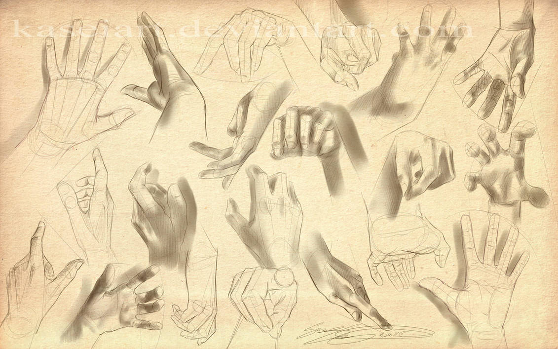 Hand study by KaseiArt on DeviantArt
