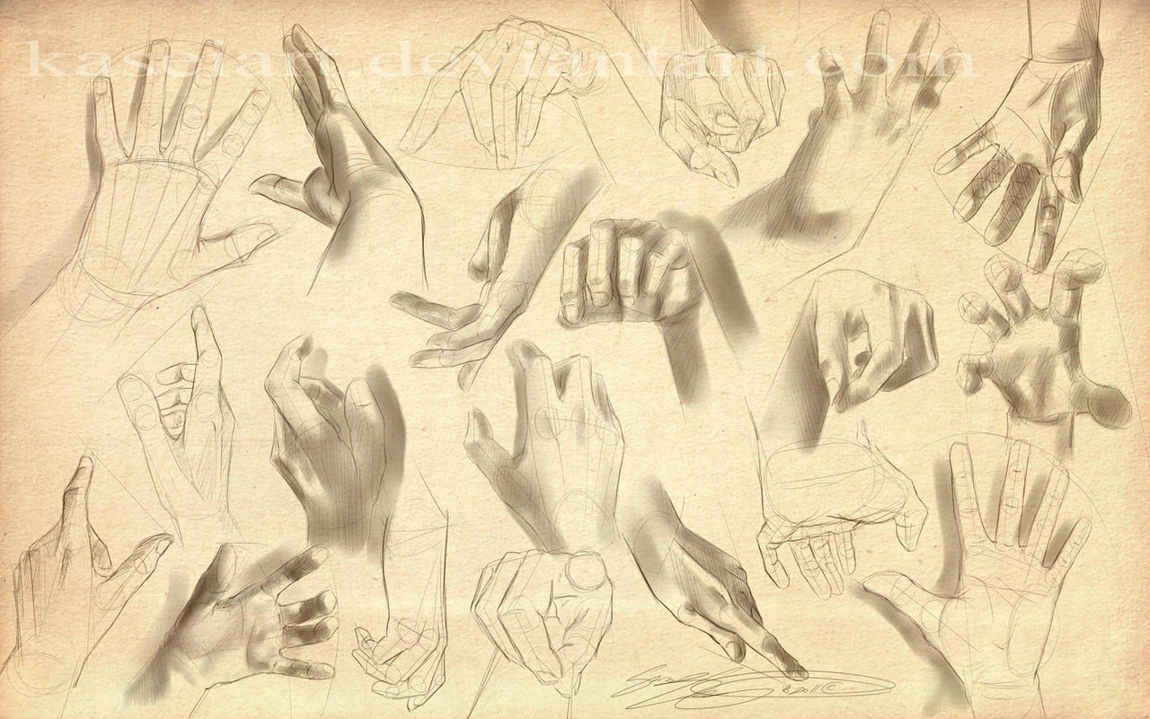 Hand study by KaseiArt on DeviantArt