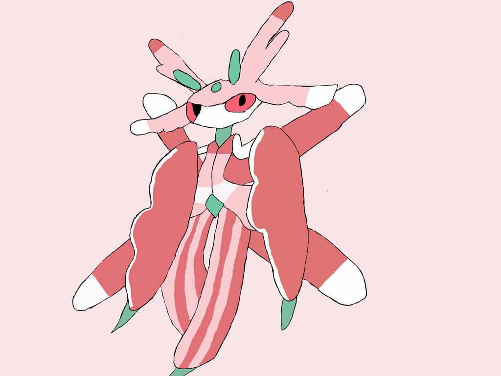 Pokemon - lurantis by silverart86 on DeviantArt