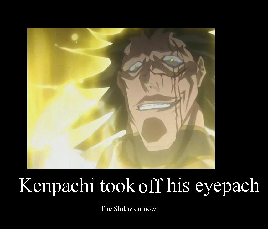 Kenpachi DeMotivational poster