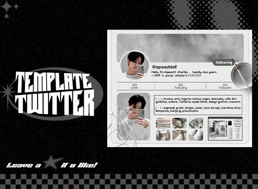 Template X Profile by apeachlol on DeviantArt