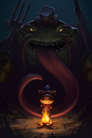 Tahm Kench: The River King by rarebyn