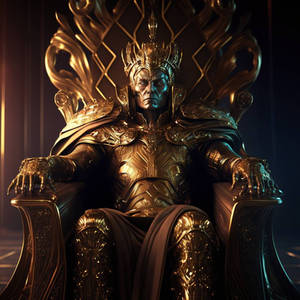 From the Golden Throne he sees all