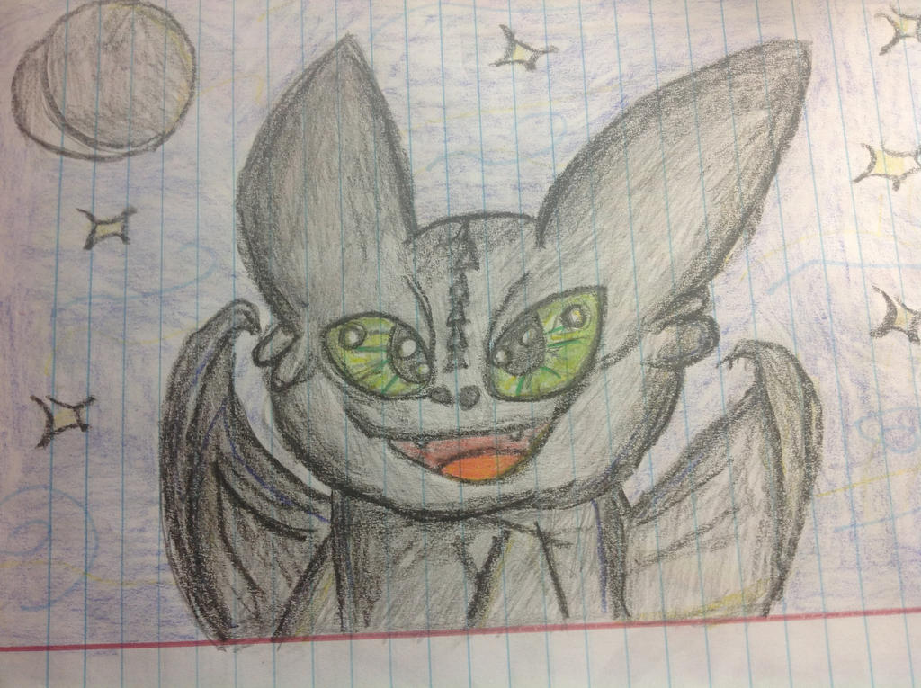 Toothless Portrait by ShimmeringDaylight on DeviantArt