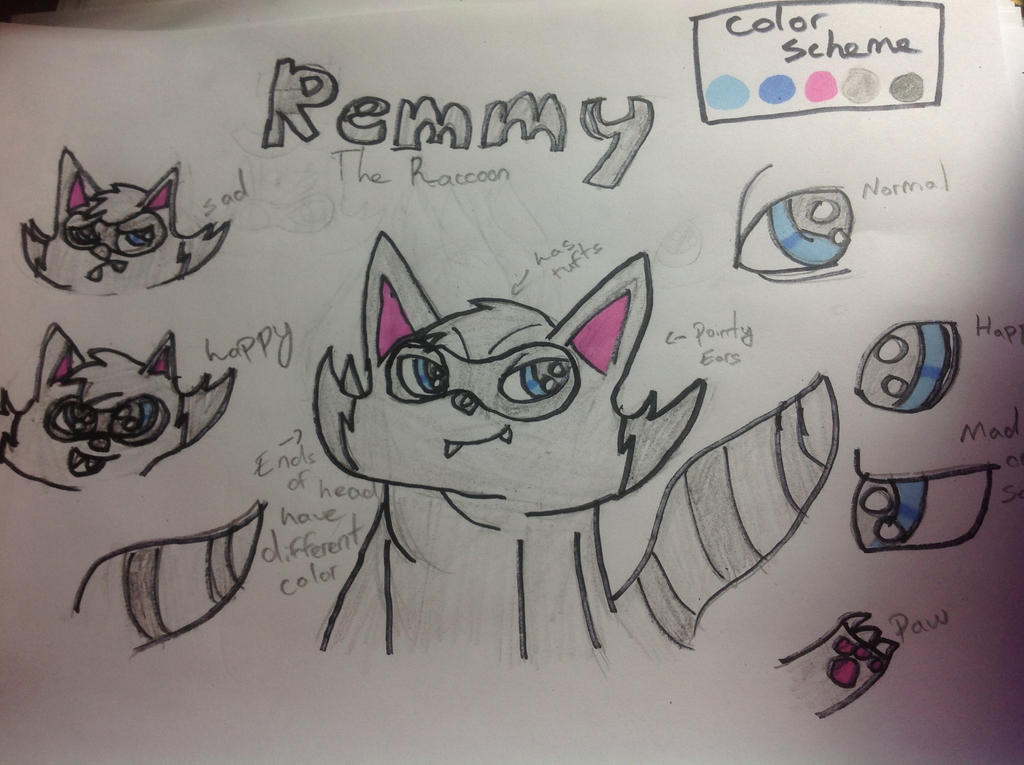 Remus Raccoon Remmy the Raccoon (Original Character) by ShimmeringDaylight on DeviantArt