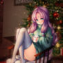 Commission - Christmas Night with Florina