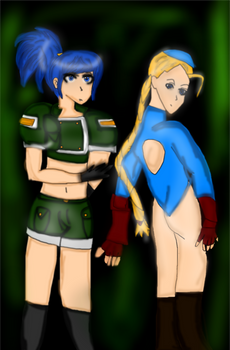 Leona and Cammy 