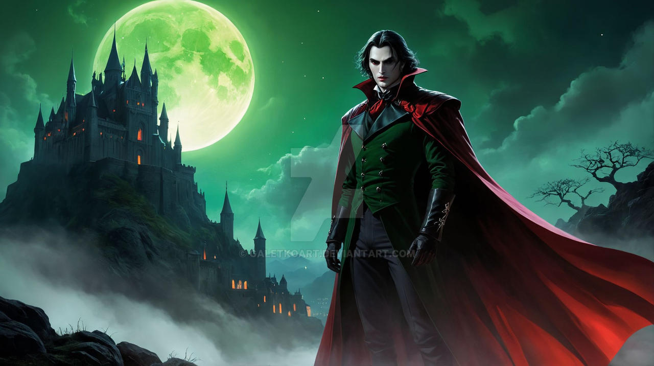 Vampire Nightwalker Night of the vampire by GaletkoART on DeviantArt