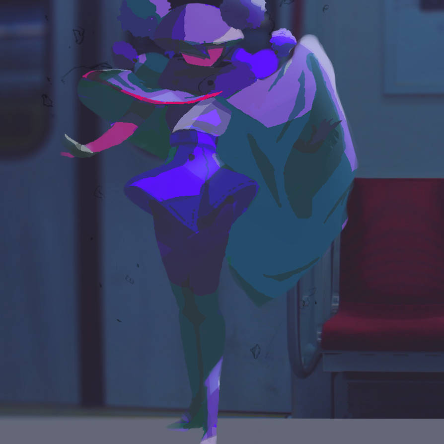 Cynn Lineless Color Test | Demon Hiss by HowlSeage