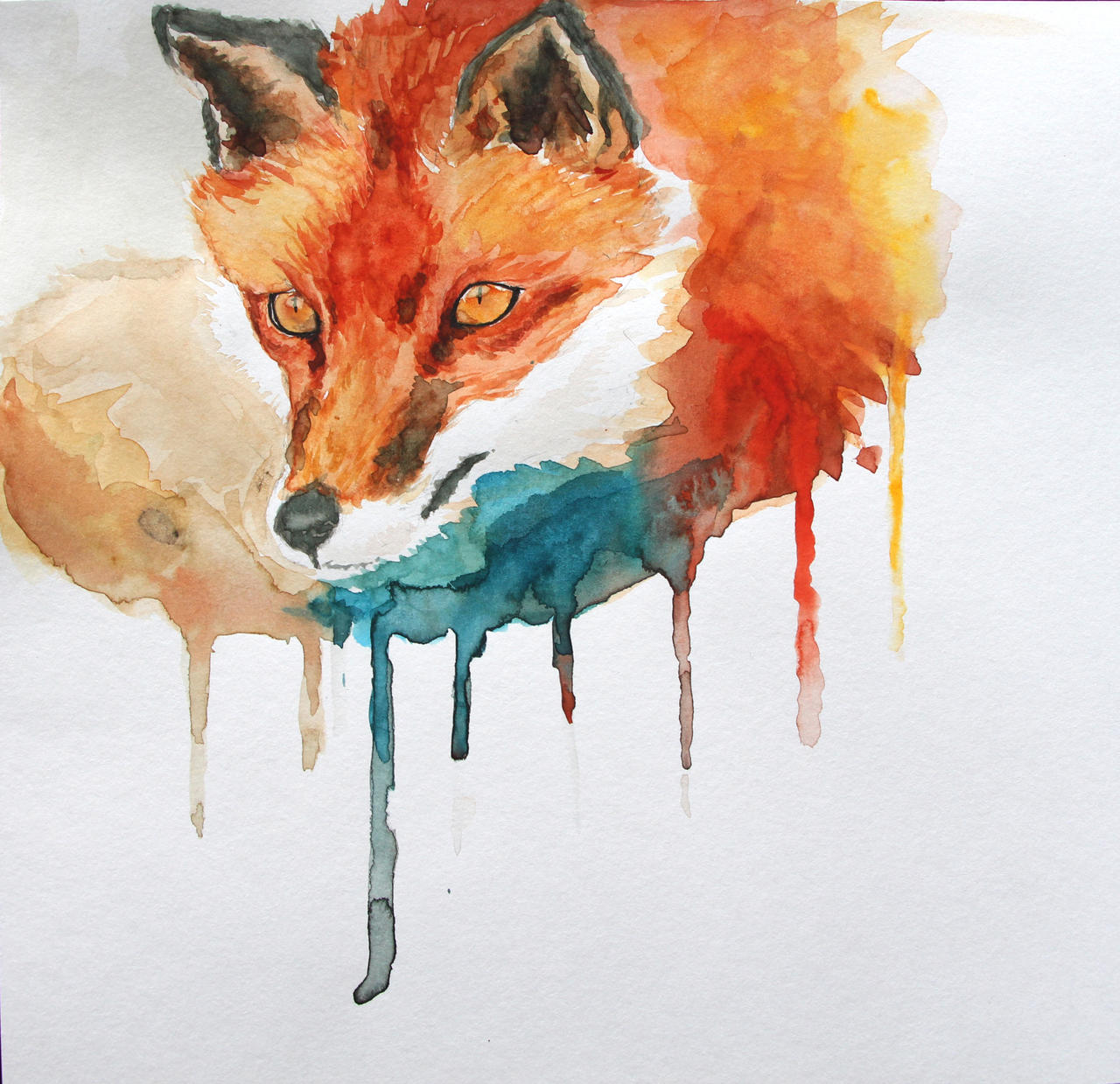 Fox Watercolor