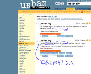 Urban dictionary...