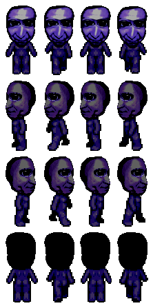 Ao Oni Sprite Animation 