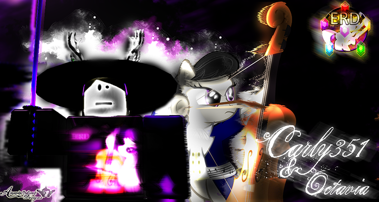 Carly351 and Octavia [ROBLOX Thumbnail]