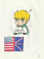 England with Mochi!America