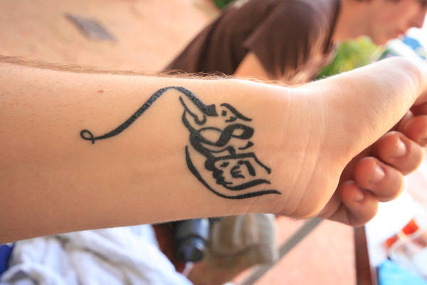 My new tatoo....and my first by IrieTribe