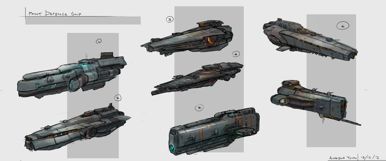 Ship Sketches