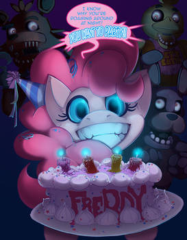 Five Nights with Pinkie 1rst Night
