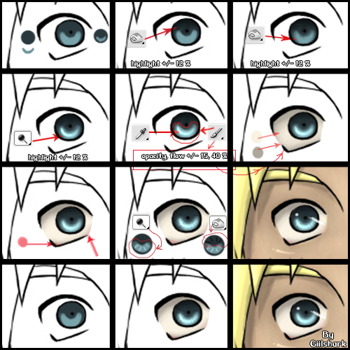 Simple tutorial, eyes.